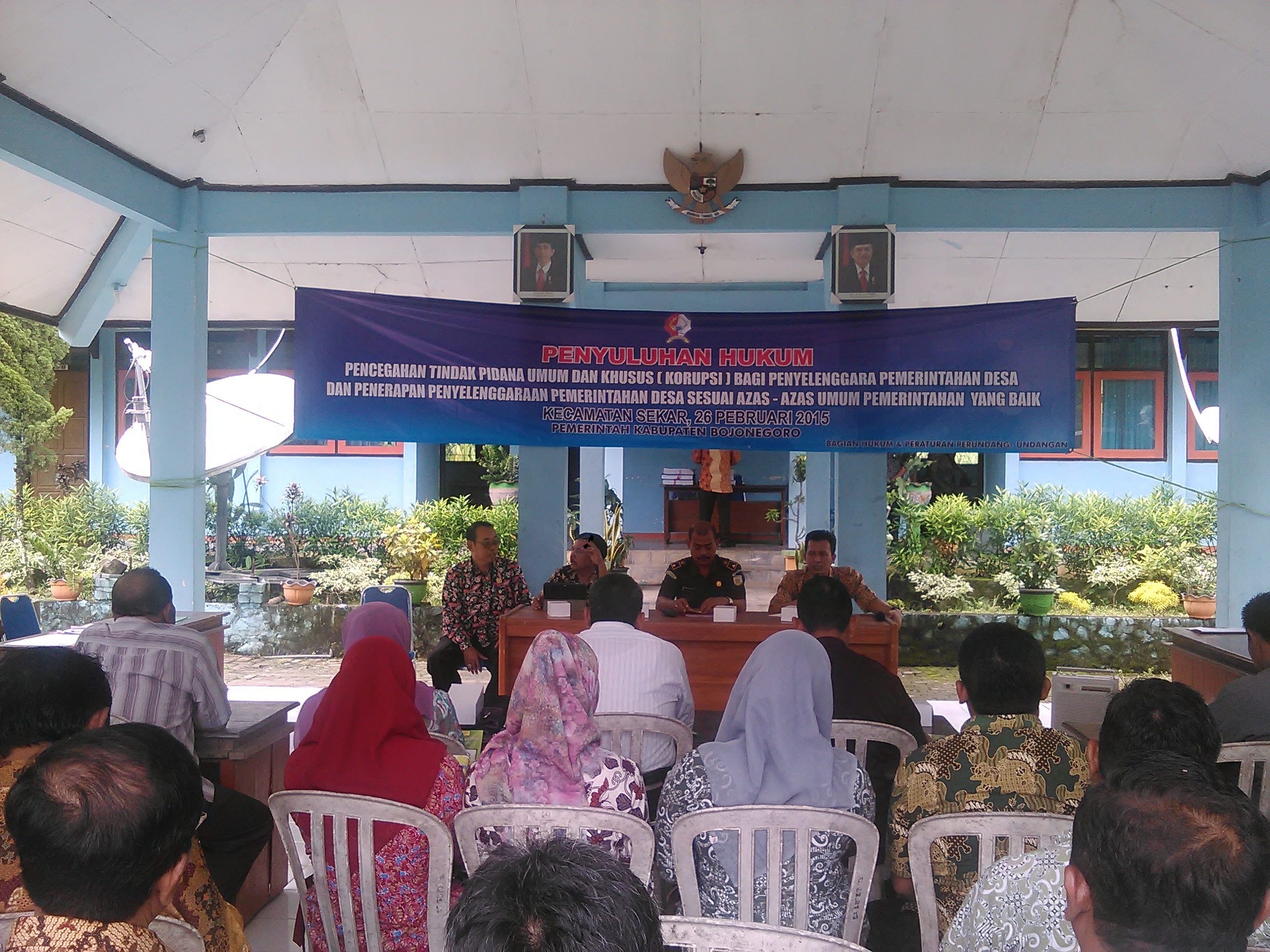 Penyuluhan Hukum Di Kecamatan Sekar