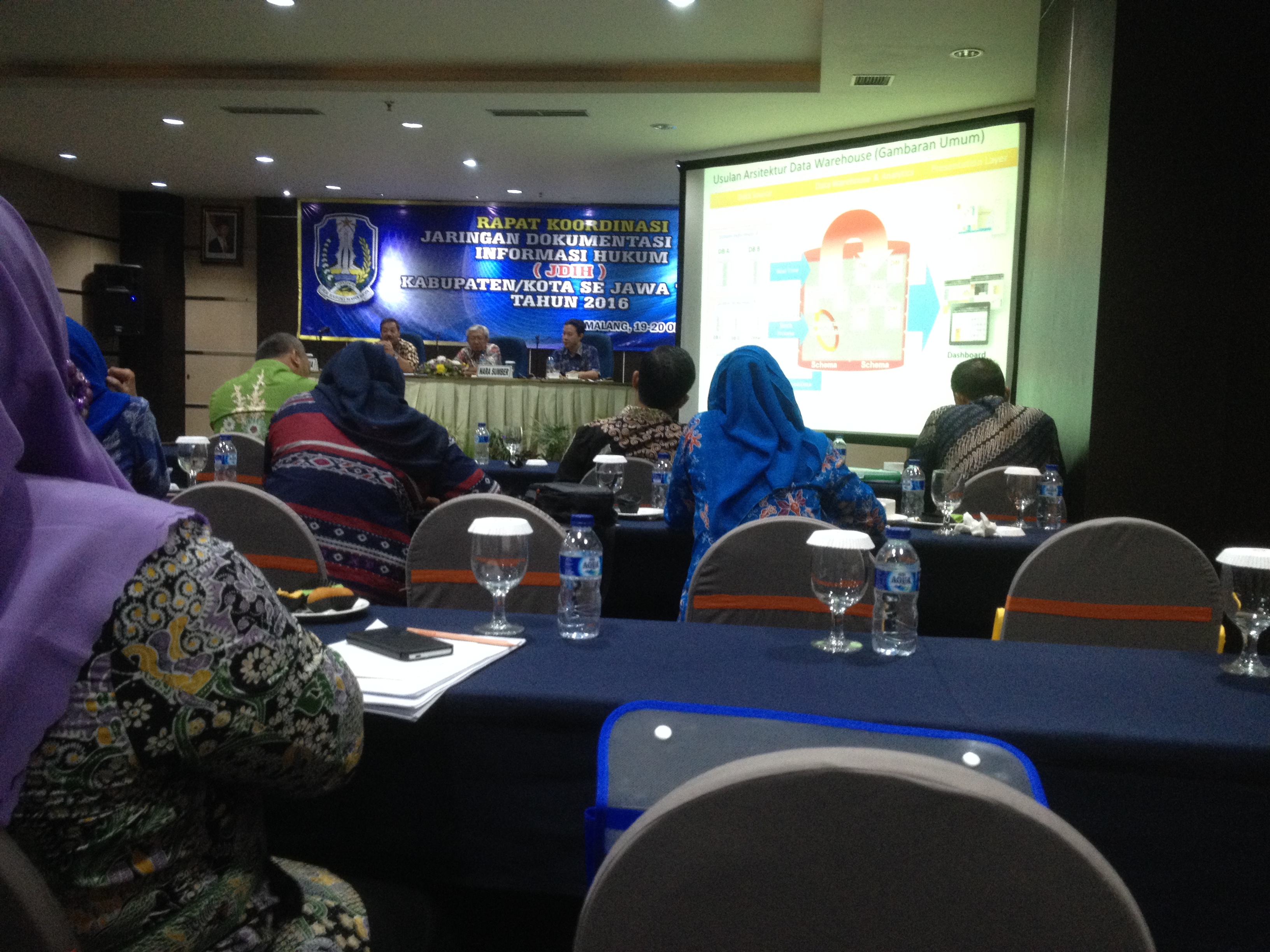 RAPAT KOORDINASI JDIH PROVINSI JAWA TIMUR DENGAN JDIH KABUPATEN/KOTA SE JAWA TIMUR
